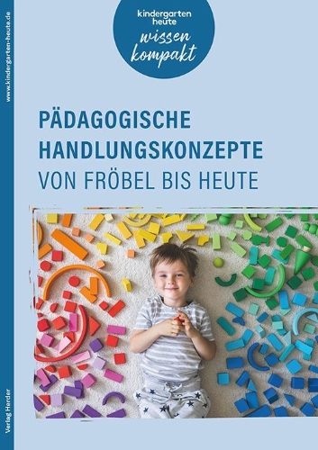 Buchcover und Innenansicht für das Buch: Pädagogische Handlungskonzepte von Fröbel bis heute