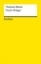 Buchcover und Innenansicht für das Buch: Tonio Kröger