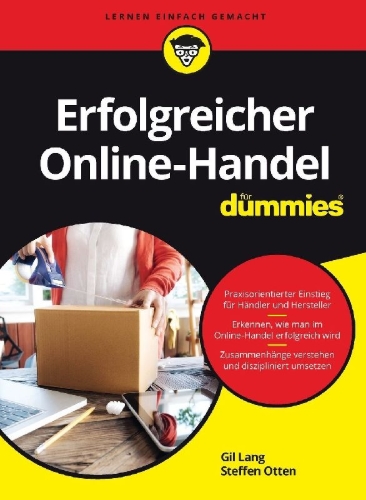 Buchcover und Innenansicht für das Buch: Erfolgreicher Online-Handel für Dummies