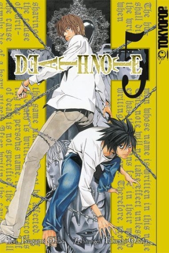 Buchcover und Innenansicht für das Buch: Death Note 05