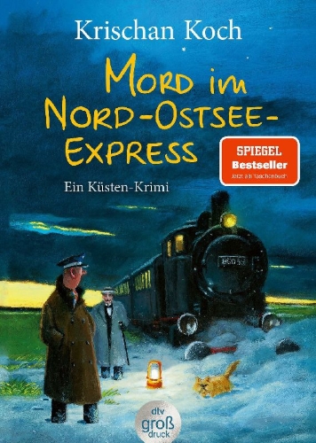 Buchcover und Innenansicht für das Buch: Mord im Nord-Ostsee-Express