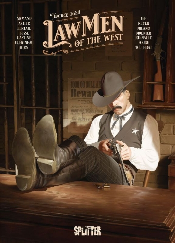 Buchcover und Innenansicht für das Buch: Lawmen of the West