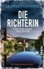 Buchcover und Innenansicht für das Buch: Die Richterin und der Kreis der Toten
