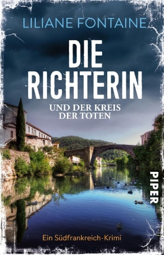 Buchcover und Innenansicht für das Buch: Die Richterin und der Kreis der Toten
