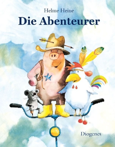 Buchcover und Innenansicht für das Buch: Die Abenteuerer