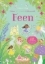 Buchcover und Innenansicht für das Buch: Meine glitzernde Stickerwelt: Feen
