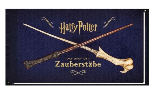 Buchcover und Innenansicht für das Buch: Harry Potter: The Wand Collection