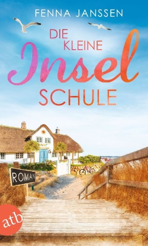 Buchcover und Innenansicht für das Buch: Die kleine Inselschule