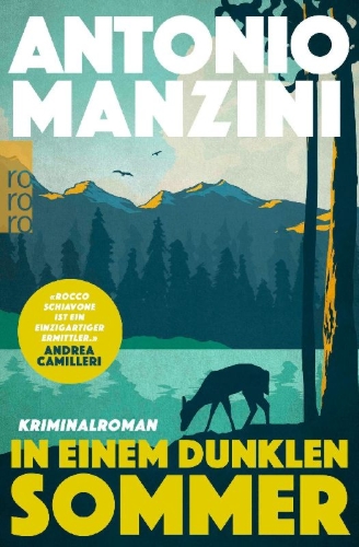 Buchcover und Innenansicht für das Buch: In einem dunklen Sommer