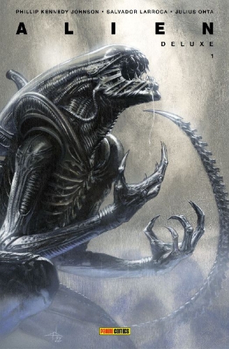 Buchcover und Innenansicht für das Buch: Alien #1-#12 (2021), Alien Annual #1 (2022), Alien #1-#6 (2022)