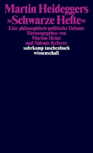 Buchcover und Innenansicht für das Buch: Martin Heideggers »Schwarze Hefte«