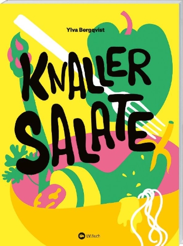 Buchcover und Innenansicht für das Buch: Sallader med smak