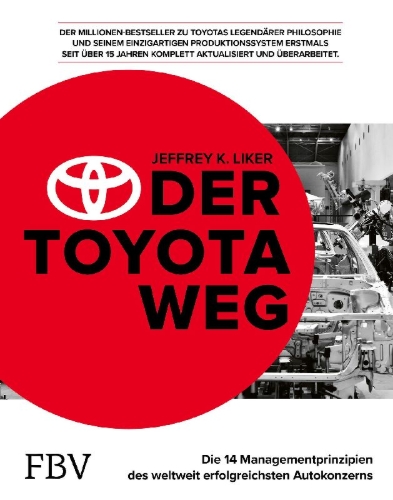 Buchcover und Innenansicht für das Buch: Der Toyota Weg (2021)