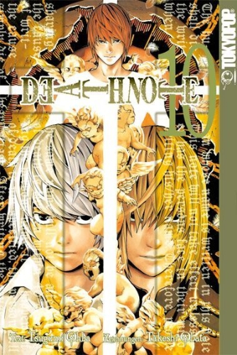 Buchcover und Innenansicht für das Buch: Death Note 10