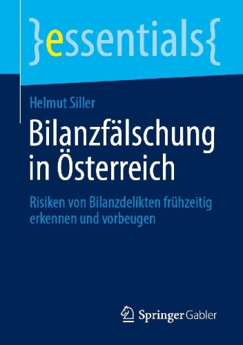 Buchcover und Innenansicht für das Buch: Bilanzfälschung in Österreich