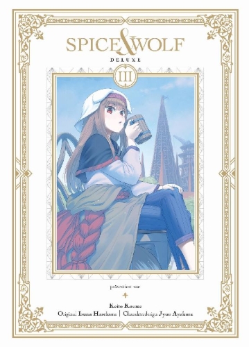 Buchcover und Innenansicht für das Buch: Spice & Wolf Deluxe 03