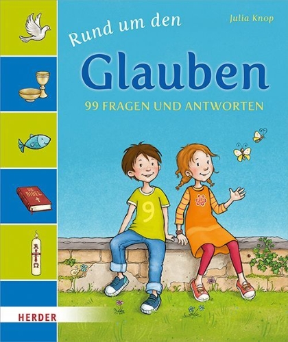 Buchcover und Innenansicht für das Buch: Rund um den Glauben