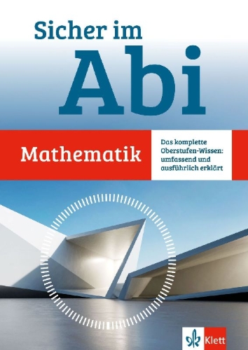 Buchcover und Innenansicht für das Buch: Sicher im Abi Mathematik