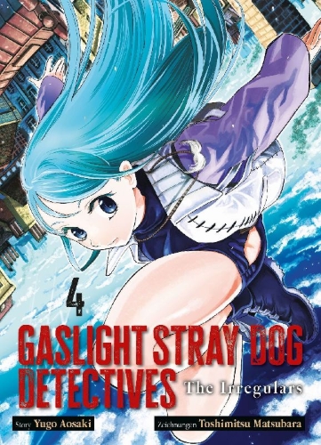 Buchcover und Innenansicht für das Buch: Gaslight Stray Dog Detectives 04