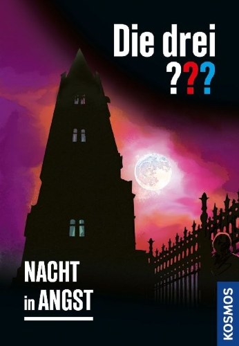 Buchcover und Innenansicht für das Buch: Die drei ??? Nacht in Angst