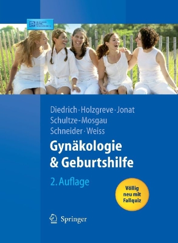 Buchcover und Innenansicht für das Buch: Gynäkologie und Geburtshilfe