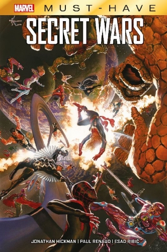 Buchcover und Innenansicht für das Buch: Secret Wars (2015) #1-#9; Free Comic Book Day 2015 (Secret Wars) 1 (I)