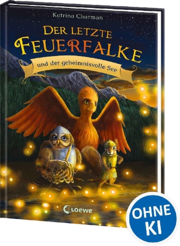 Buchcover und Innenansicht für das Buch: The Last Firehawk - Lullaby Lake