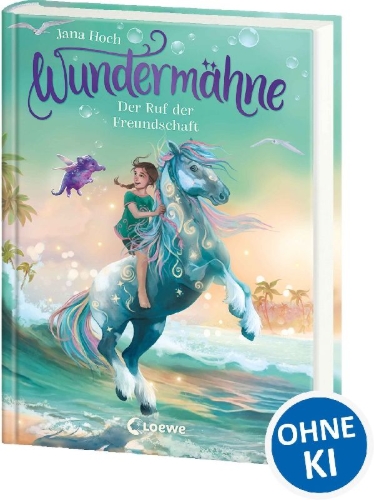 Buchcover und Innenansicht für das Buch: Wundermähne (Band 3) - Der Ruf der Freundschaft