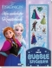 Buchcover und Innenansicht für das Buch: Disney Die Eiskönigin: Mein zauberhafter Kreativblock
