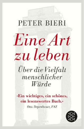 Buchcover und Innenansicht für das Buch: Eine Art zu leben