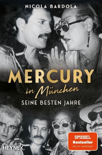 Buchcover und Innenansicht für das Buch: Mercury in München