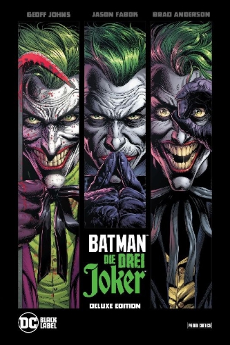 Buchcover und Innenansicht für das Buch: Batman: Three Jokers #1-#3