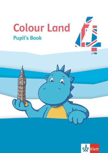 Buchcover und Innenansicht für das Buch: Colour Land 4. Ab Klasse 3. Pupil's Book Klasse 4