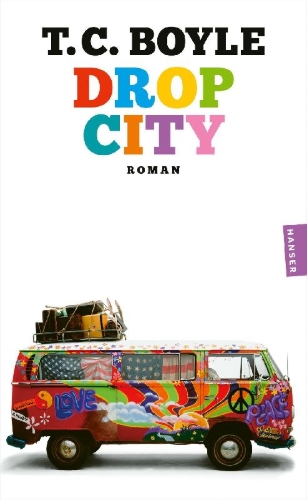 Buchcover und Innenansicht für das Buch: Drop City