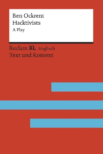 Buchcover und Innenansicht für das Buch: Hacktivists. A Play