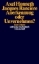Buchcover und Innenansicht für das Buch: Anerkennung oder Unvernehmen?