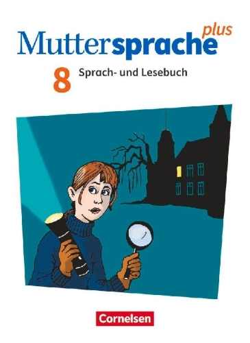 Buchcover und Innenansicht für das Buch: Muttersprache plus 8. Schuljahr - Schulbuch