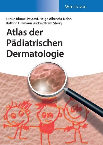Buchcover und Innenansicht für das Buch: Atlas der Pädiatrischen Dermatologie