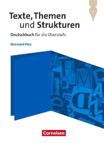 Buchcover und Innenansicht für das Buch: Texte, Themen und Strukturen Oberstufe. Rheinland-Pfalz - Schulbuch