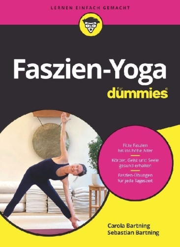 Buchcover und Innenansicht für das Buch: Faszien-Yoga für Dummies