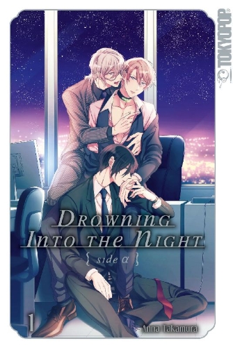 Buchcover und Innenansicht für das Buch: Drowning Into the Night 01