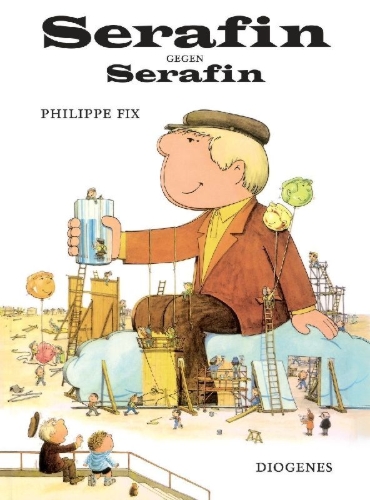 Buchcover und Innenansicht für das Buch: Seraphin contre Seraphin