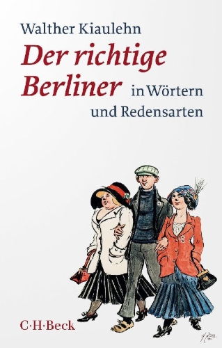 Buchcover und Innenansicht für das Buch: Der richtige Berliner