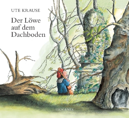 Buchcover und Innenansicht für das Buch: The Lion in the Attic