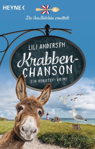 Buchcover und Innenansicht für das Buch: Krabbenchanson - Die Inselköchin ermittelt