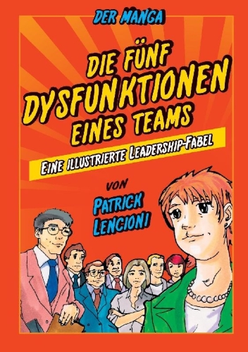 Buchcover und Innenansicht für das Buch: The Five Dysfunctions of a Team