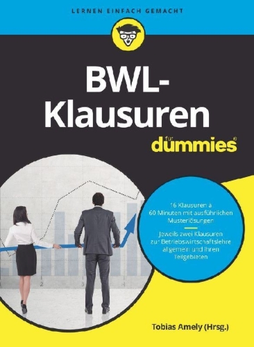Buchcover und Innenansicht für das Buch: BWL-Klausuren für Dummies