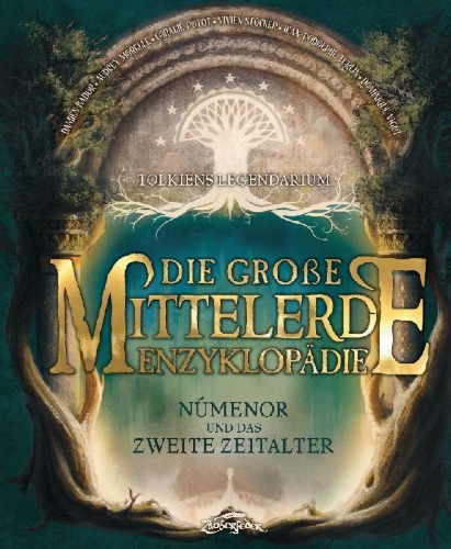 Buchcover und Innenansicht für das Buch: L`encylopedie de la Terre du Millieu