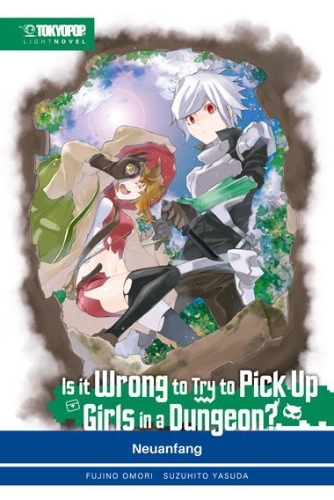 Buchcover und Innenansicht für das Buch: Is it wrong to try to pick up Girls in a Dungeon? Light Novel 02