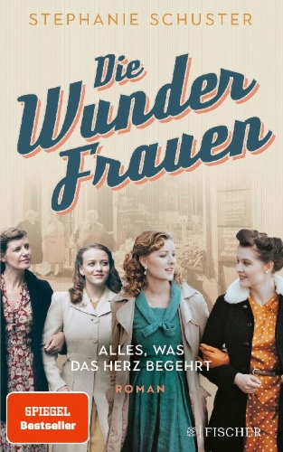 Buchcover und Innenansicht für das Buch: Die Wunderfrauen